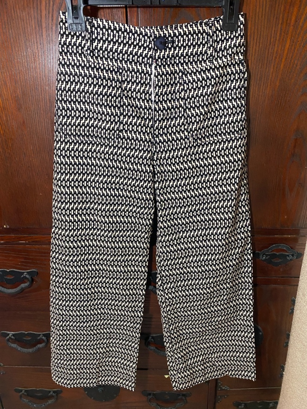 Anthropologie Colette Petite Black and WhiteMaeve